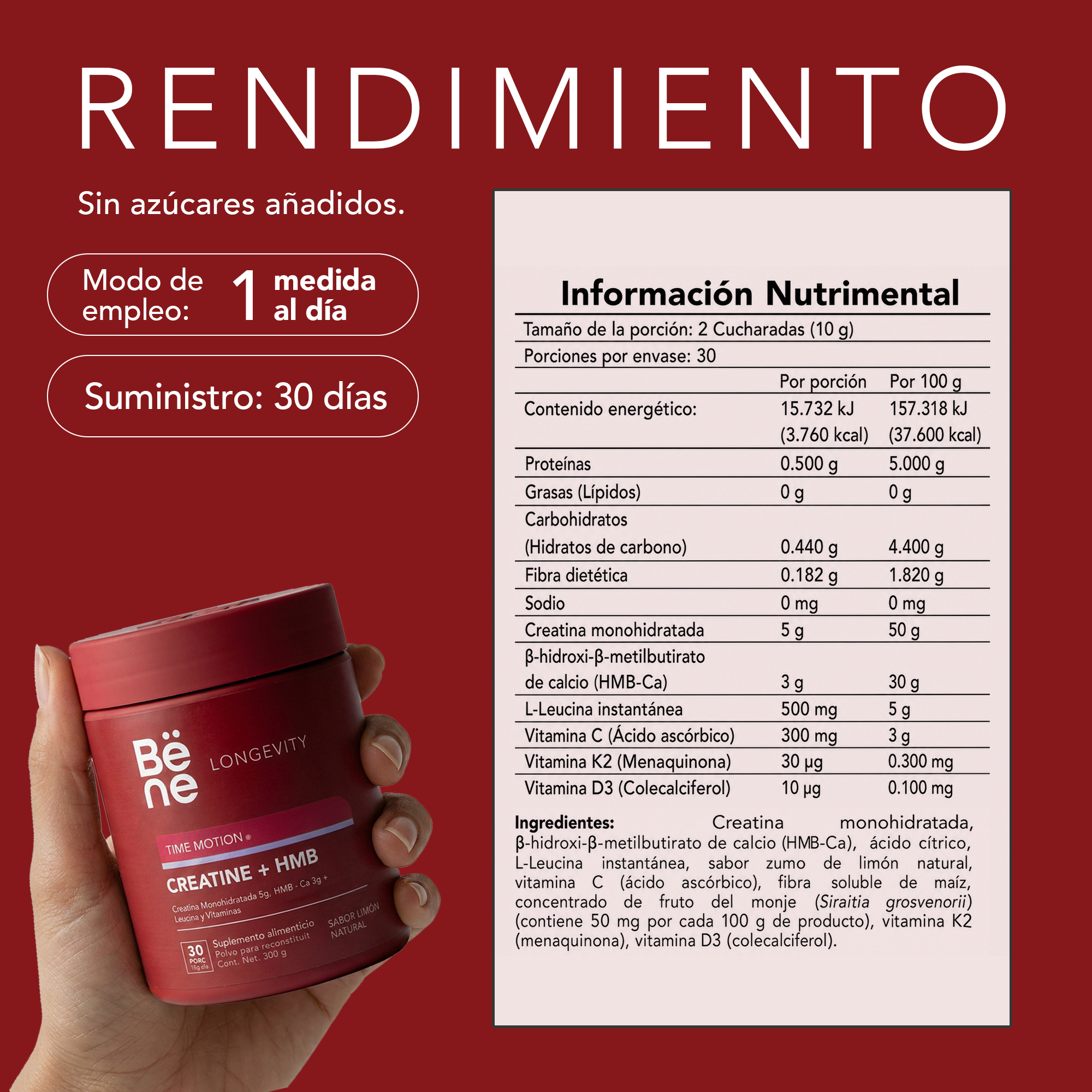 Creatine + HMB BENE