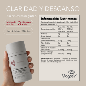 Magnesium L-Threonate + Bacopa BENE